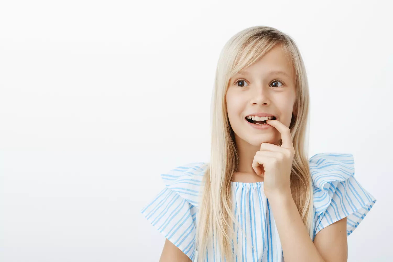 Chuparse el dedo en la salud dental